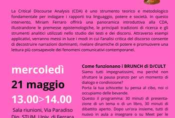 Introduzione alla Critical Discourse Analysis